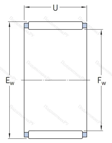 Подшипник K 8x11x10 TN в Ярославле
