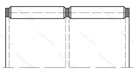 Модификация подшипника 664910Е размер 52x60x39 МПЗ