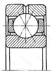 Подшипник  Q 326 (116326) размер 130x280x58