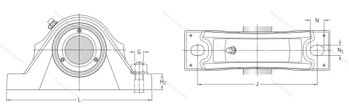 Подшипниковый узел SYNT 60 FTS в Ярославле