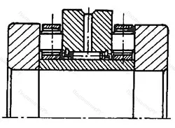 Подшипник  504709 (РИК4580) размер 45x80/70x60