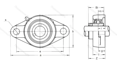 Подшипниковый узел UFL 004 (ASAHI) в Ярославле