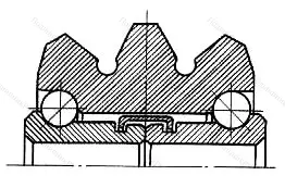 Подшипник  776702 размер 12,75x57,5x36,5/48