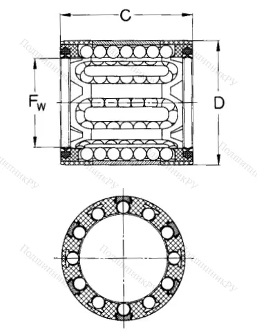 Подшипник LBBR 50-2LS в Ярославле