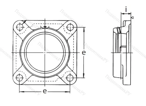 Подшипниковый корпус  F 208 (ASAHI) в Ярославле