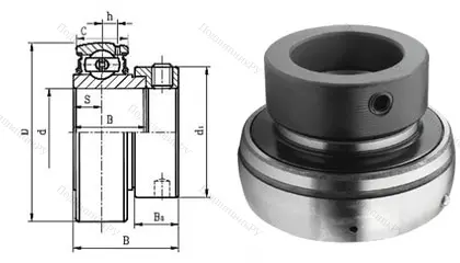 Корпусный подшипник SA 202 в Ярославле