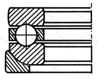 Модификация подшипника 6-18886 размер 430x570/600x135