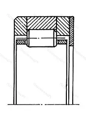 Подшипник VL 16 размер 16x35x18