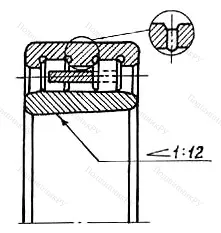 Подшипник  4162934 (NNU 4934K) размер 170x230x60 от производителя  ГПЗ-1
