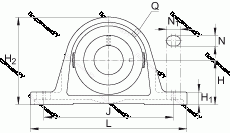 Подшипник RASE 80