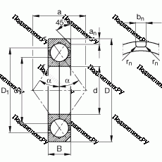 Подшипник QJ 222-N 2-MPA
