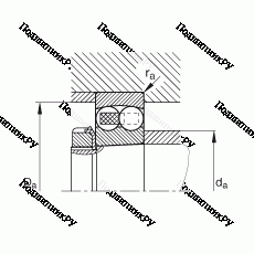 Подшипник 1208-K-TVH-C 3