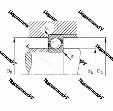 Подшипник 7318-B-TVP