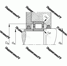 Подшипник NU 2228-E-M 1