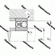 Подшипник 1306-TVH
